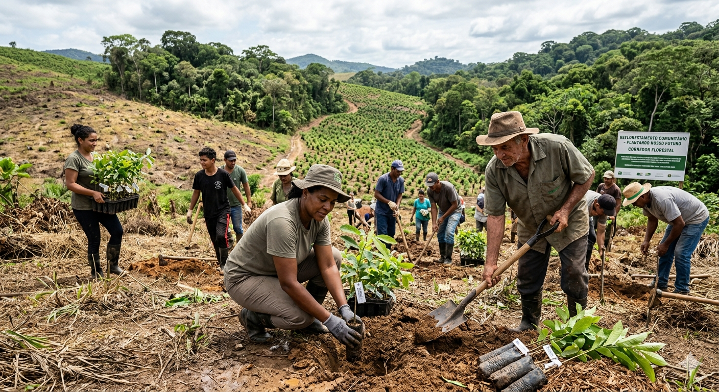 Forest restoration project